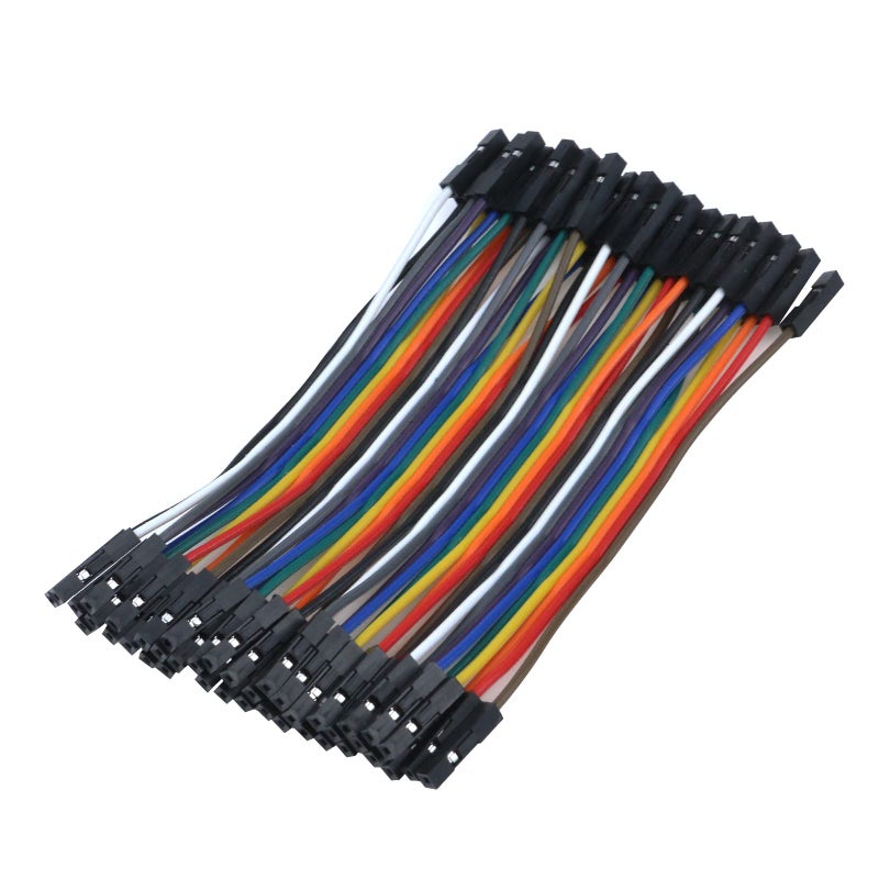 Antrader Breadboard Jumper Wires 40 Pin 10CM Female to Female for Raspberry Pi - Image 1